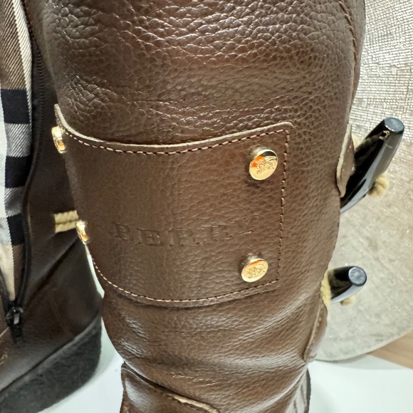 Burberry Leather Boots - Picture 6 of 8